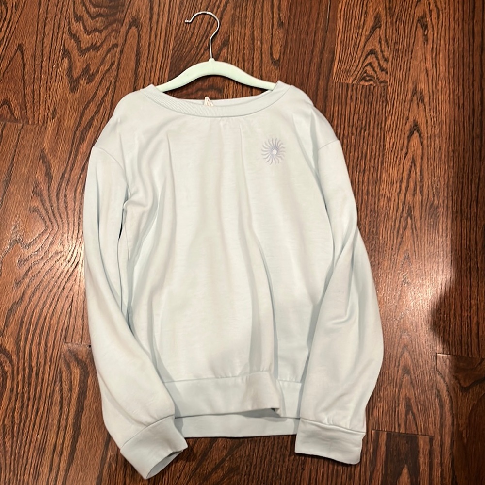 Light blue billabong crewneck